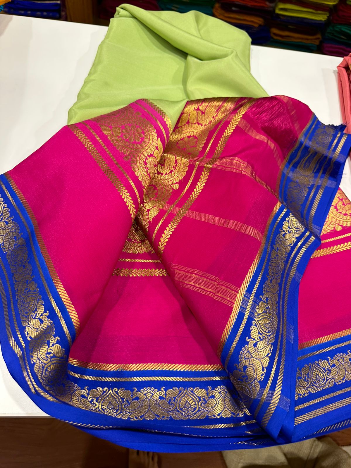 Pure Mysore Silk Saree