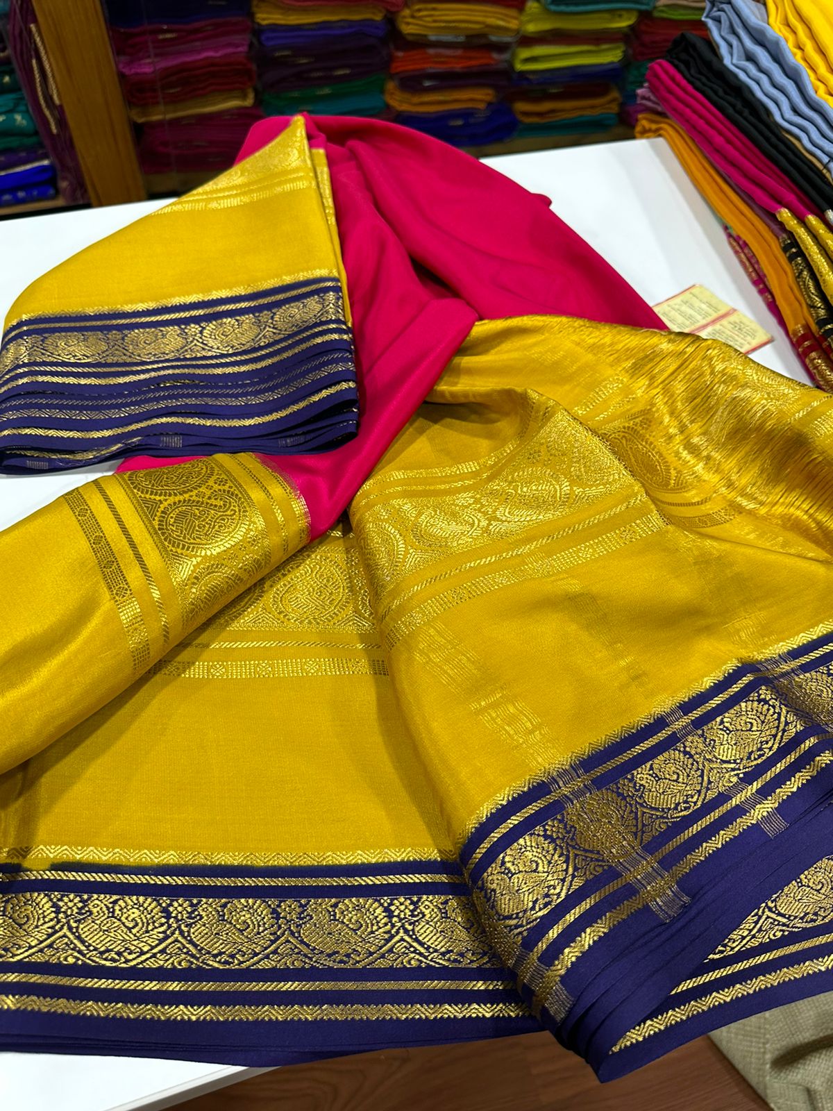 Pure Mysore Silk Saree