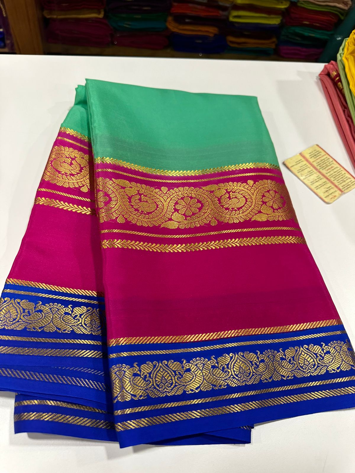 Pure Mysore Silk Saree