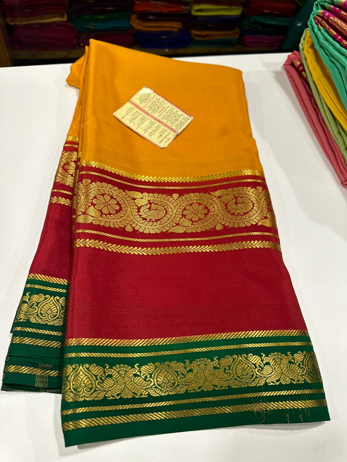 Pure Mysore Silk Saree