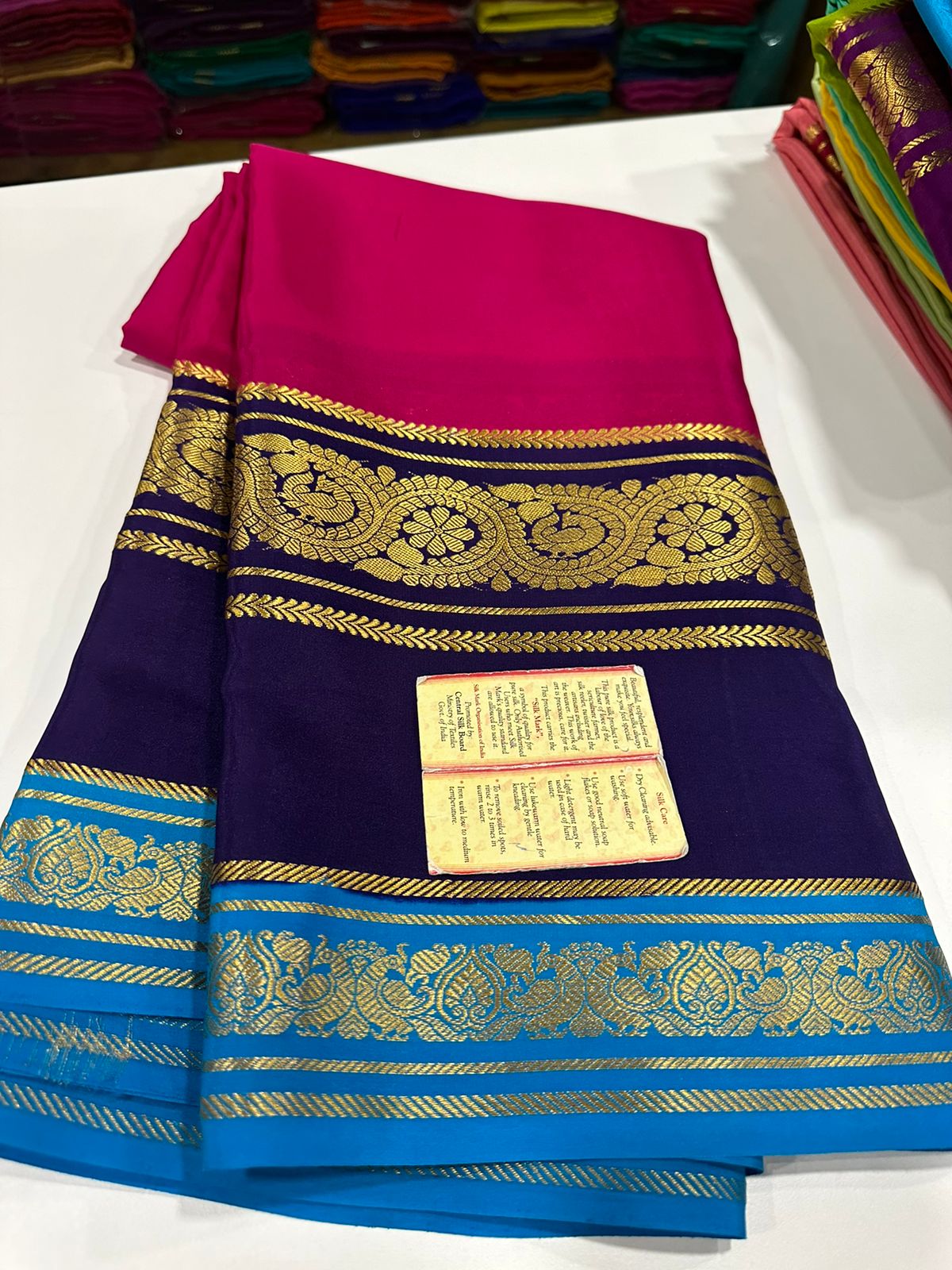 Pure Mysore Silk Saree