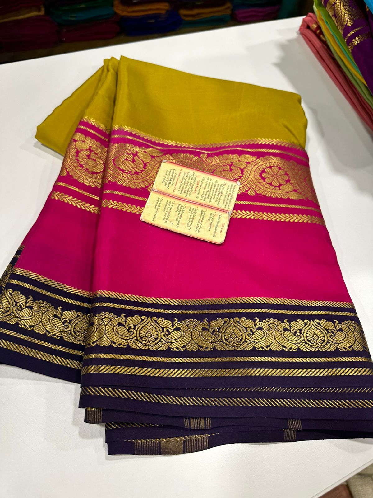 Pure Mysore Silk Saree