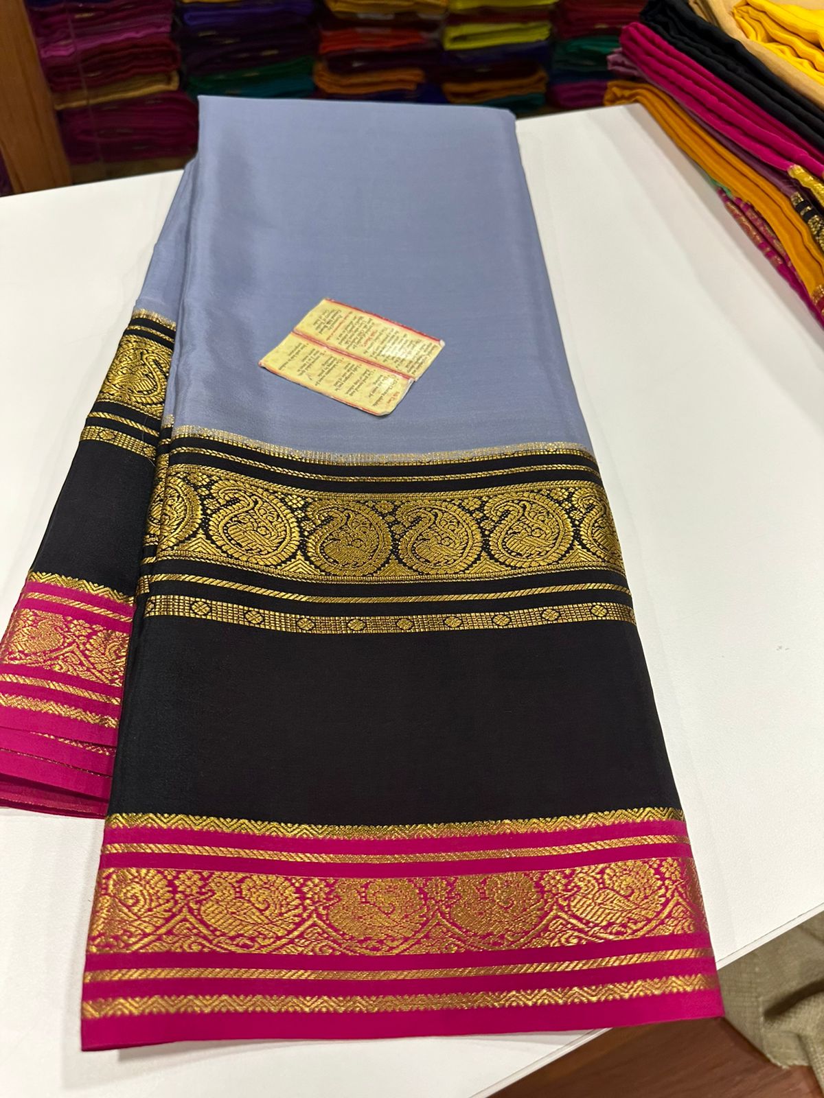 Pure Mysore Silk Saree