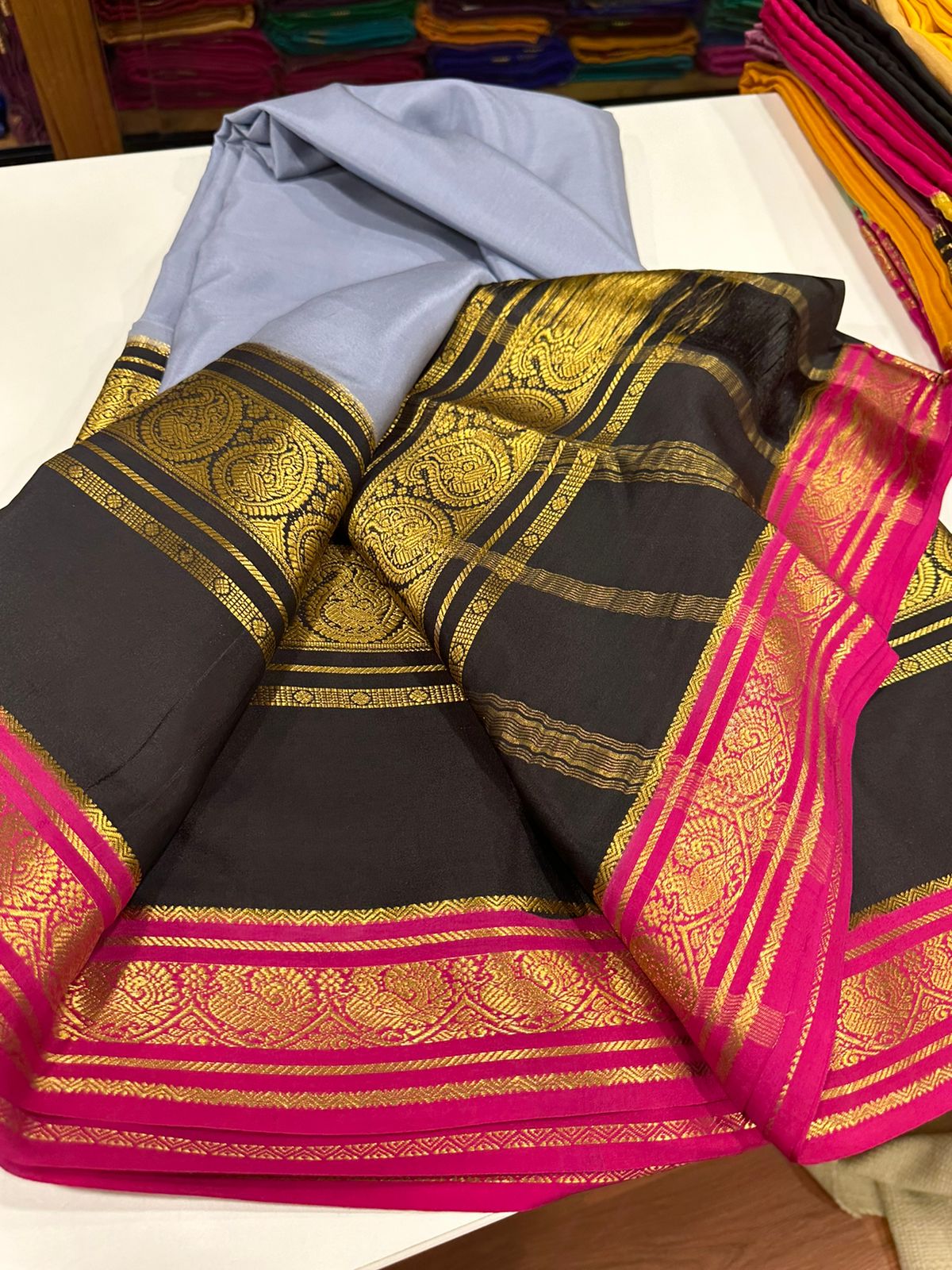 Pure Mysore Silk Saree