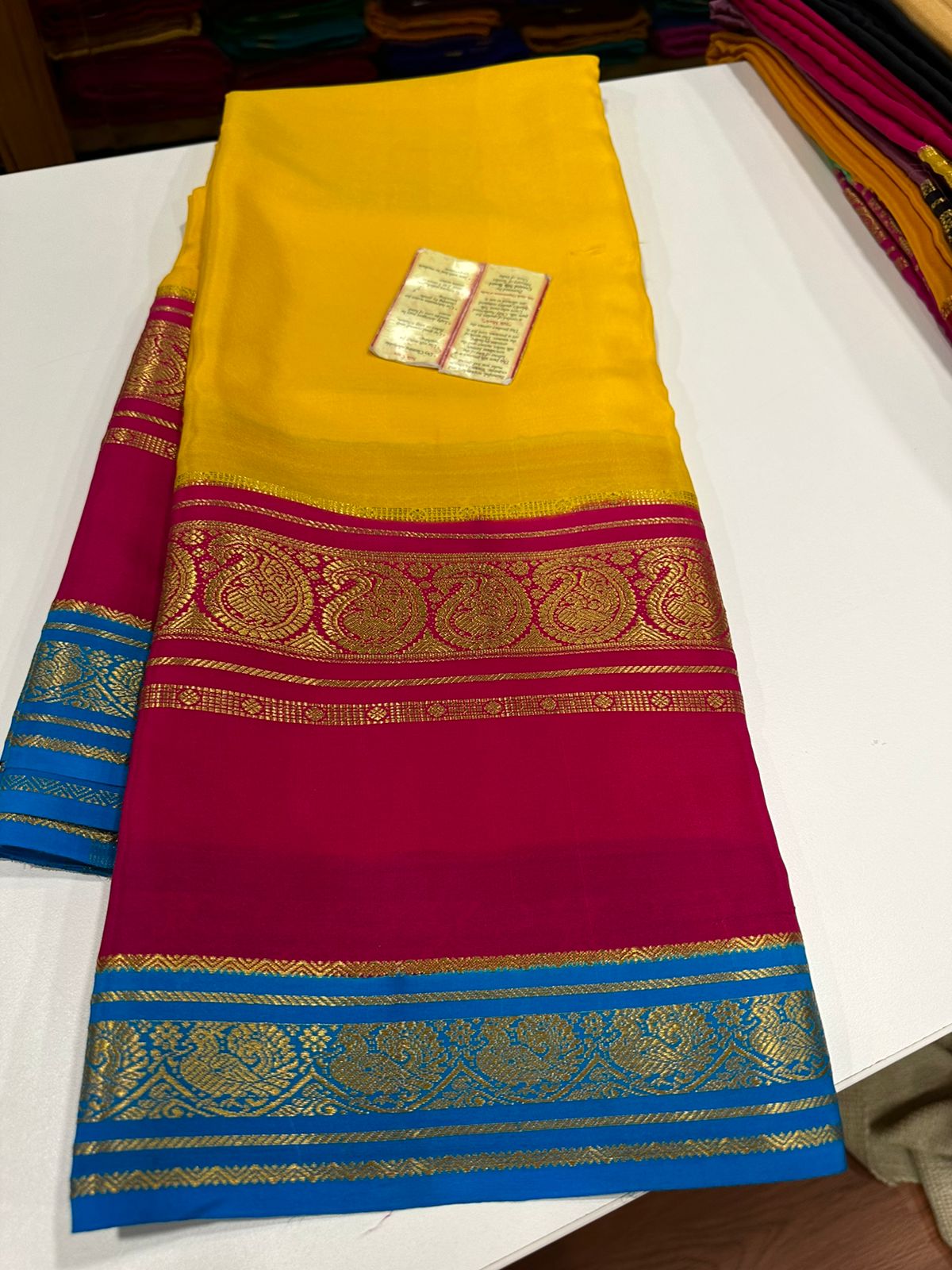 Pure Mysore Silk Saree