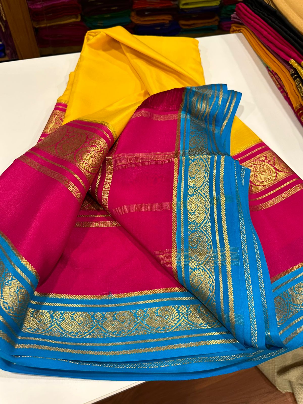 Pure Mysore Silk Saree