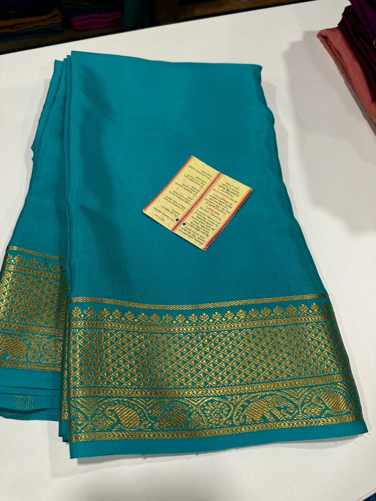 Pure Mysore Silk Saree
