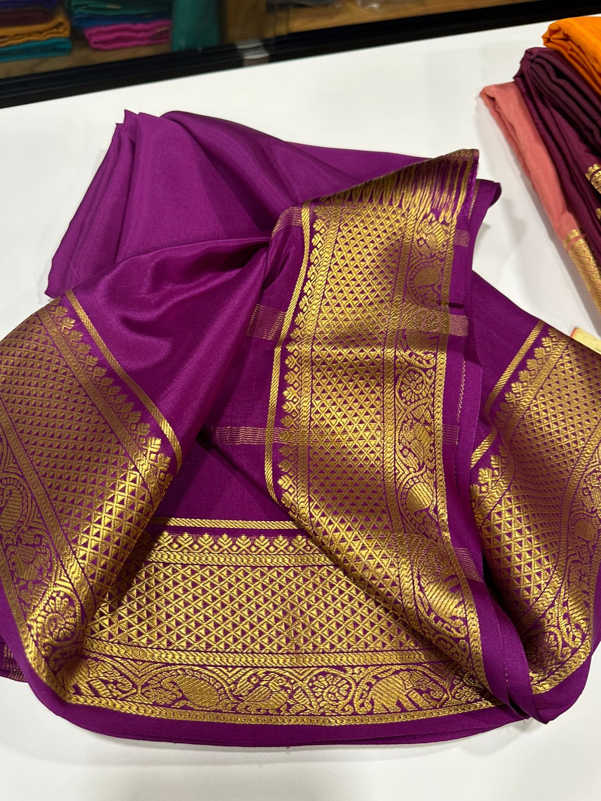 Pure Mysore Silk Saree