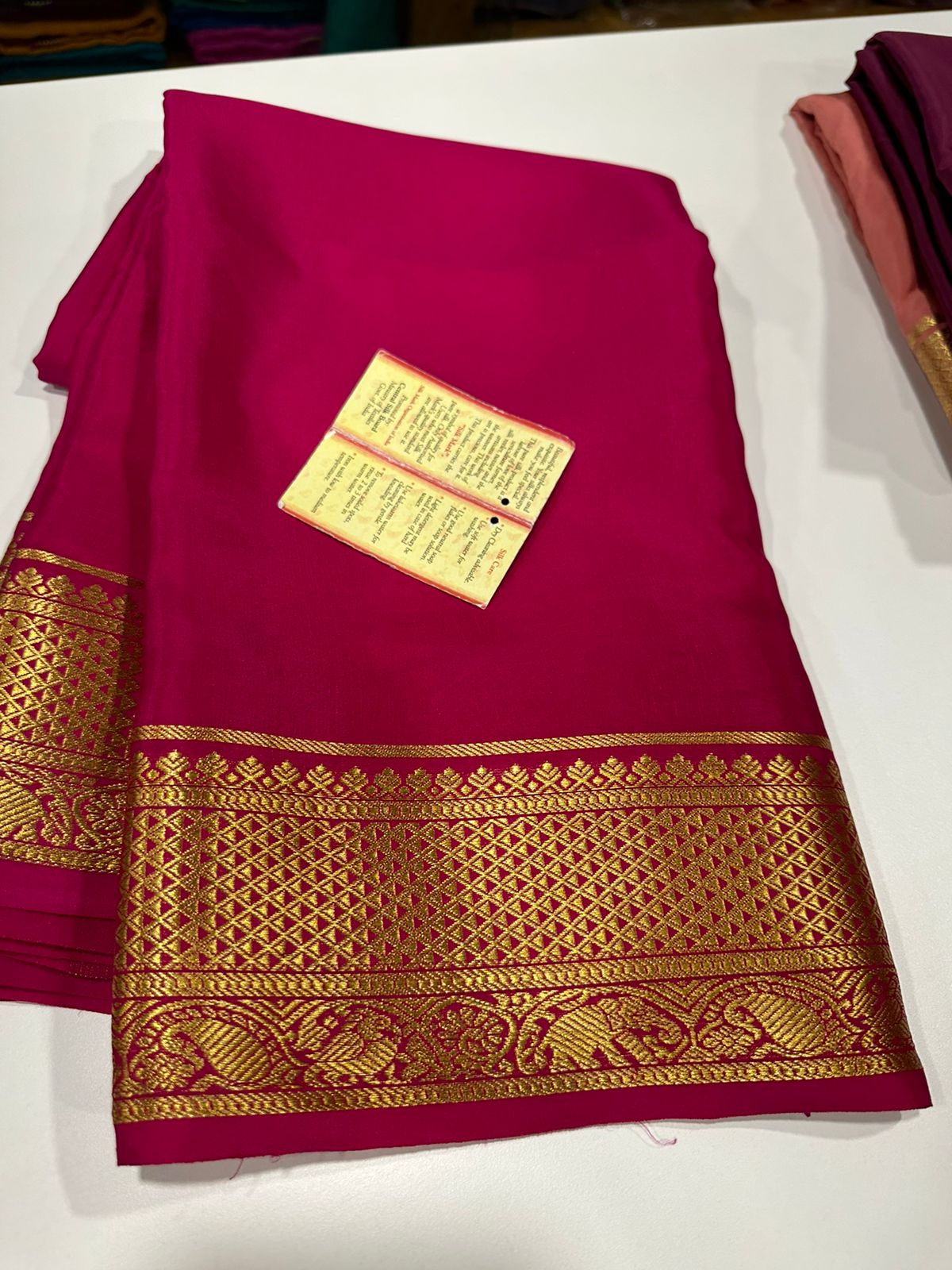 Pure Mysore Silk Saree