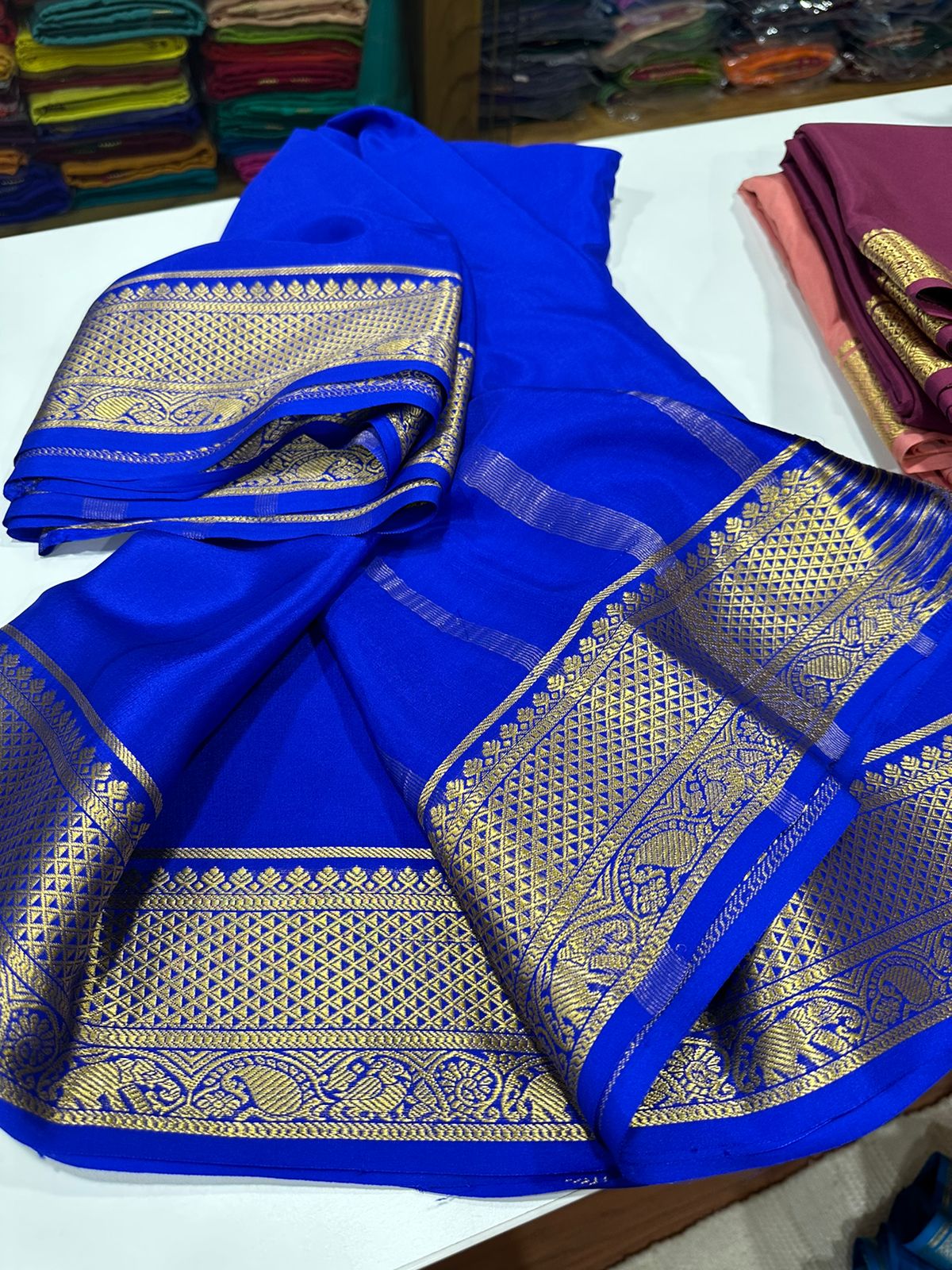Pure Mysore Silk Saree