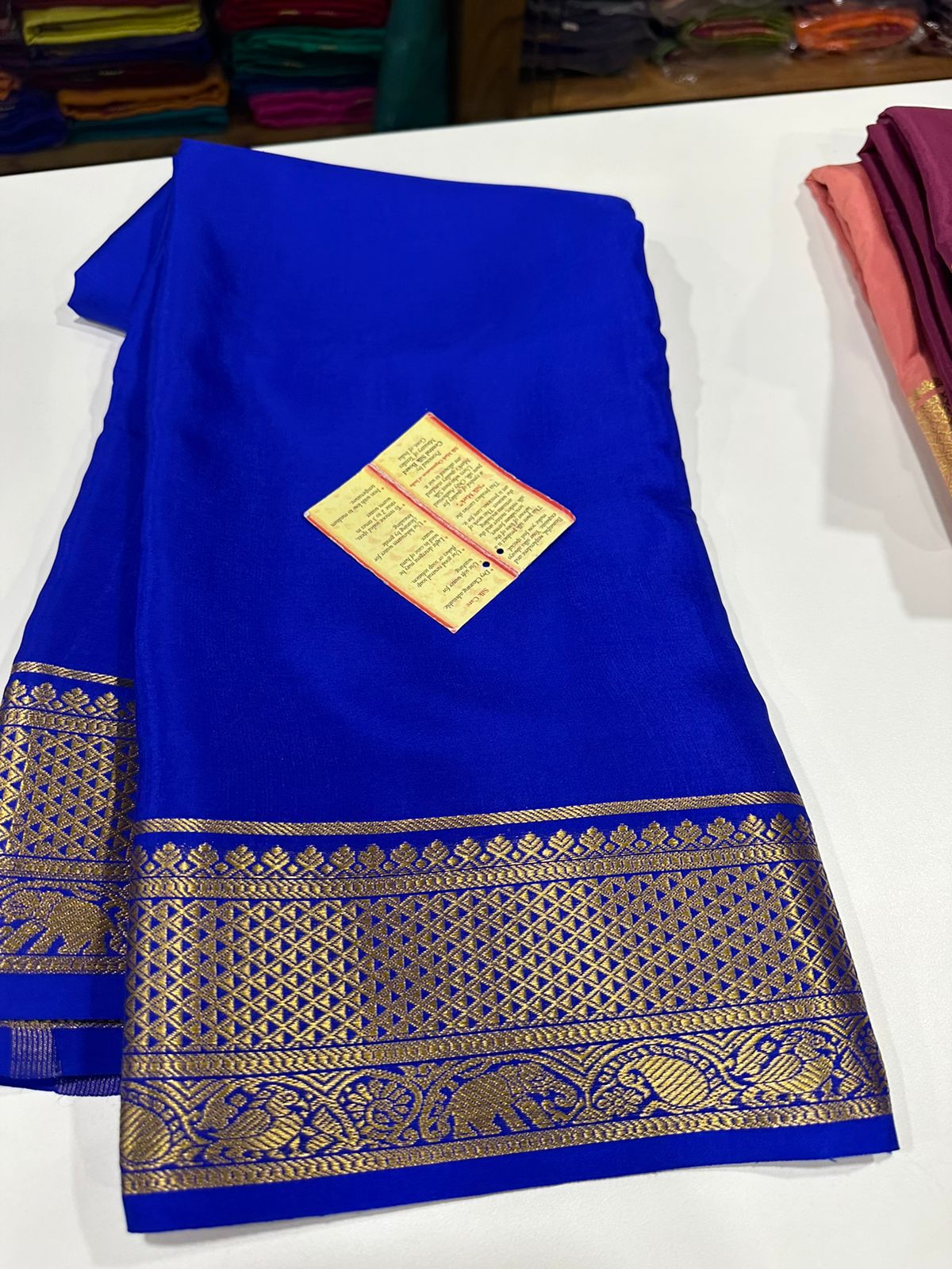 Pure Mysore Silk Saree