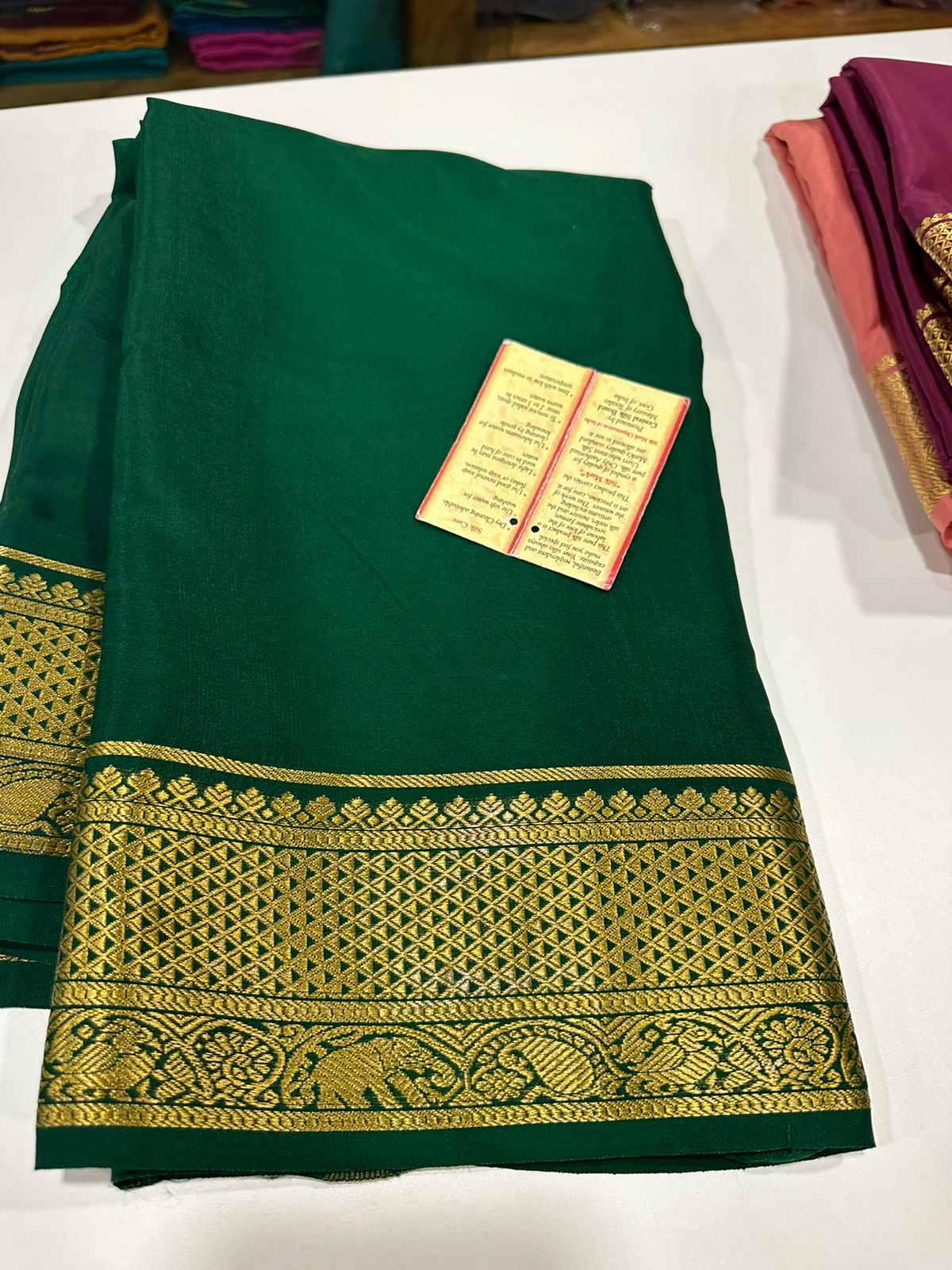 Pure Mysore Silk Saree