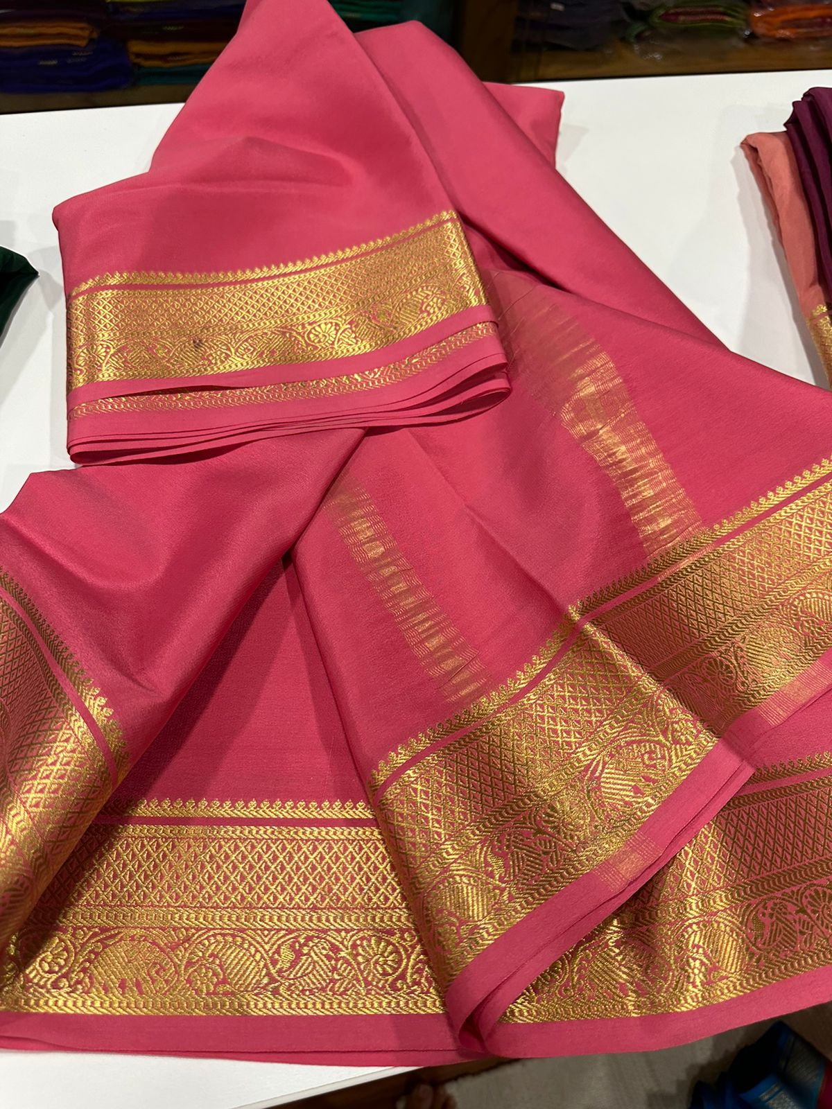 Pure Mysore Silk Saree