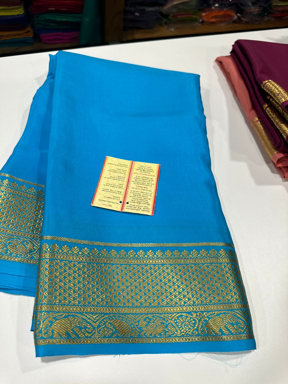 Pure Mysore Silk Saree