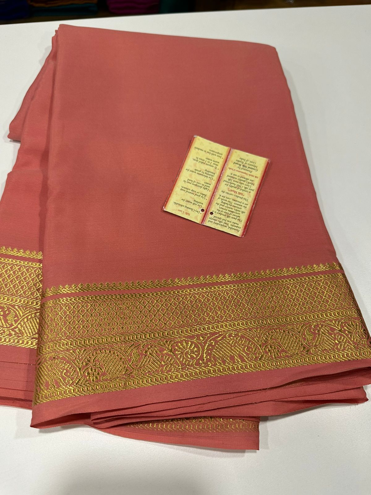 Pure Mysore Silk Saree