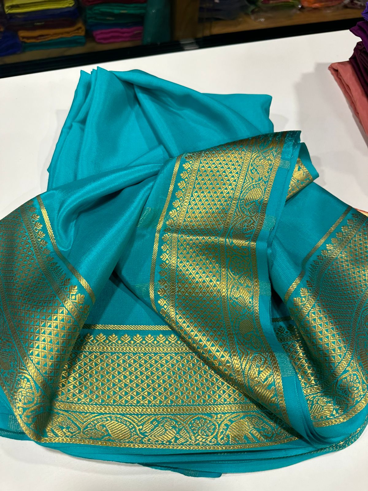 Pure Mysore Silk Saree