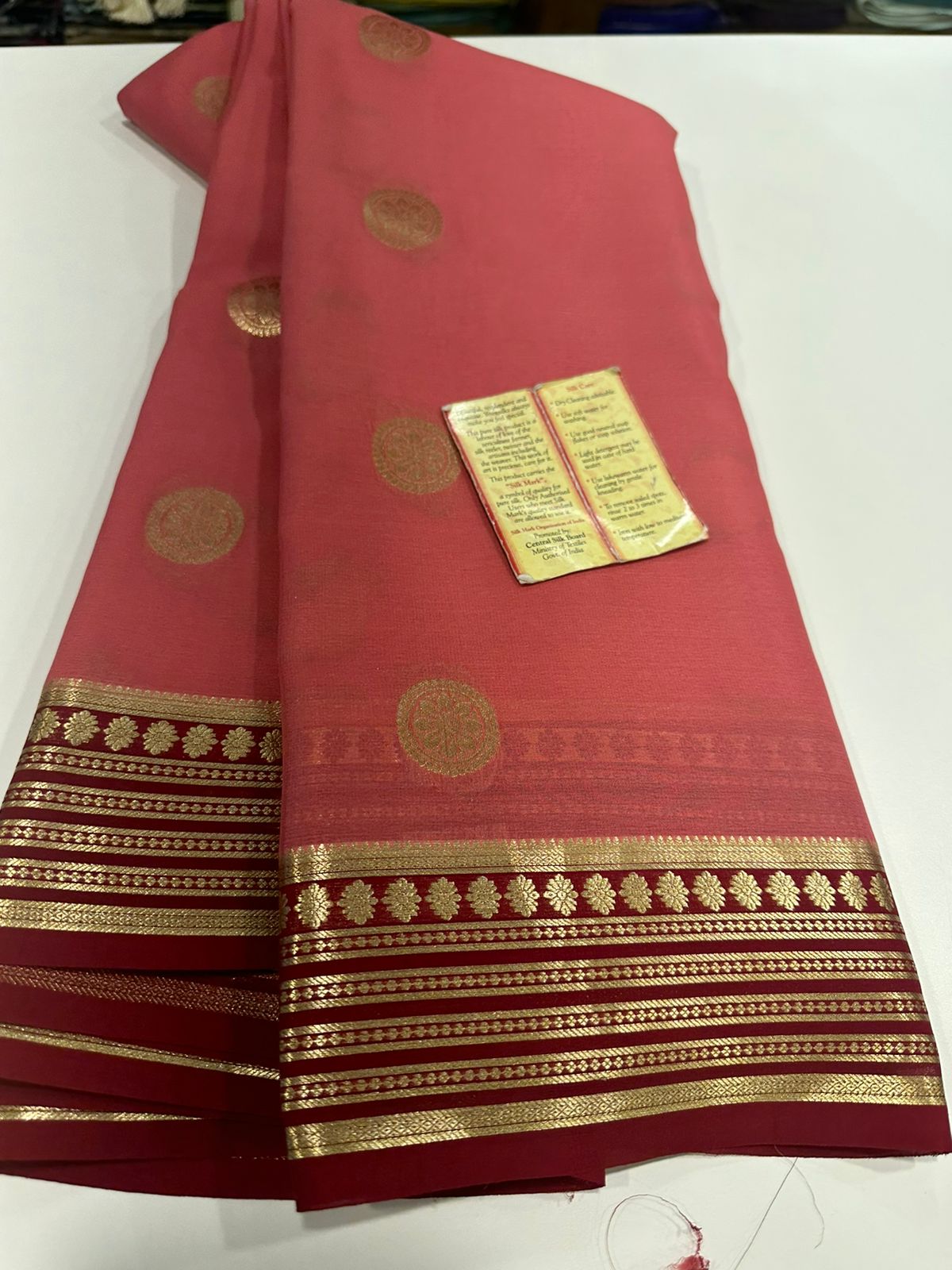 Pure Mysore Silk Saree