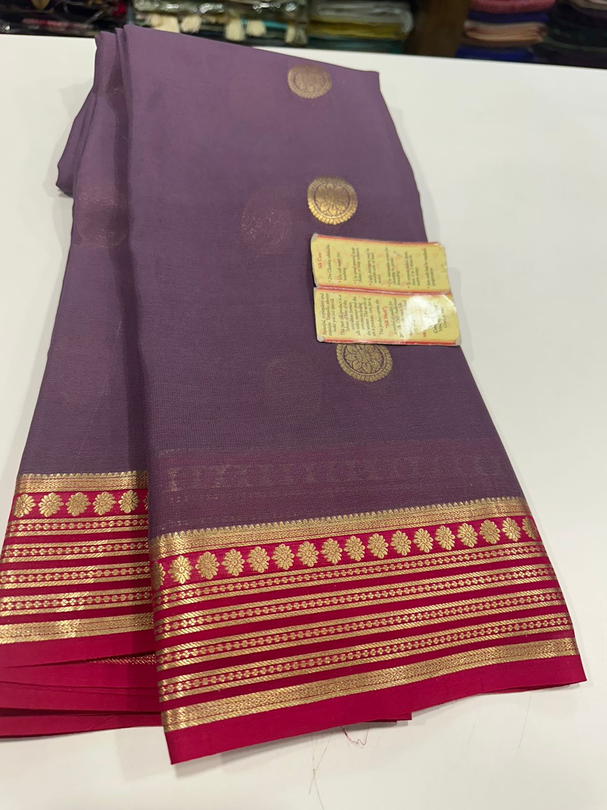 Pure Mysore Silk Saree