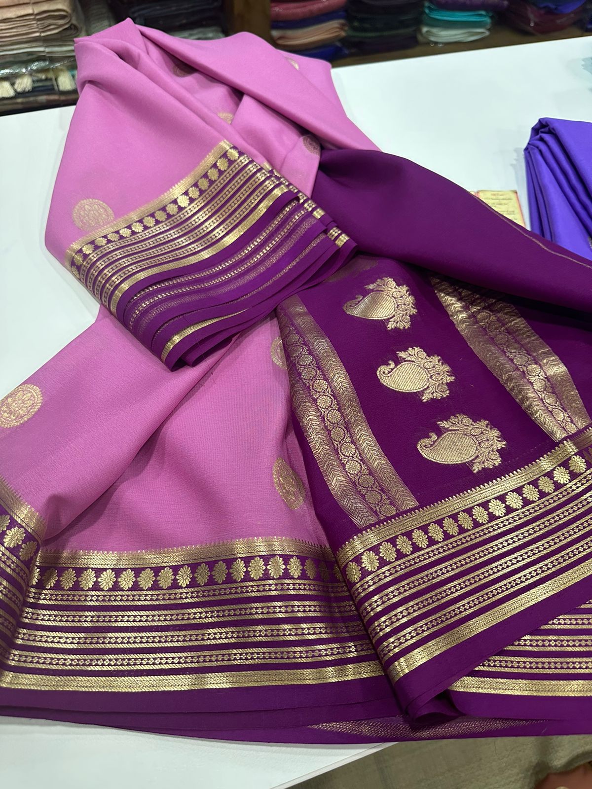 Pure Mysore Silk Saree