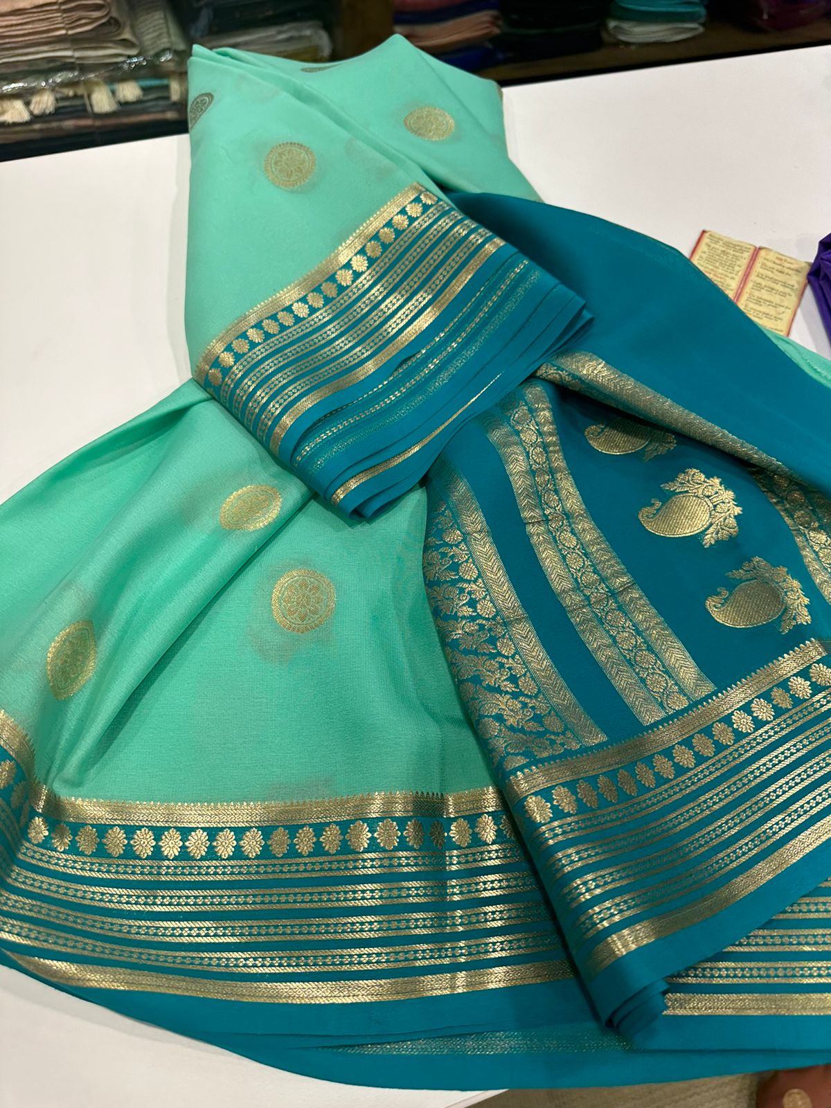Pure Mysore Silk Saree