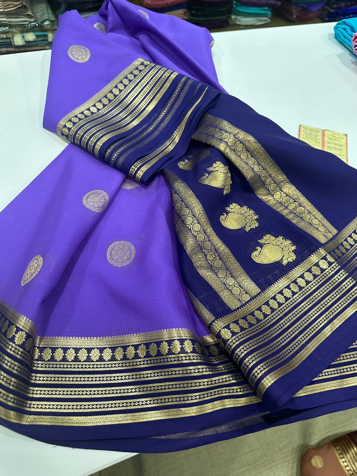 Pure Mysore Silk Saree
