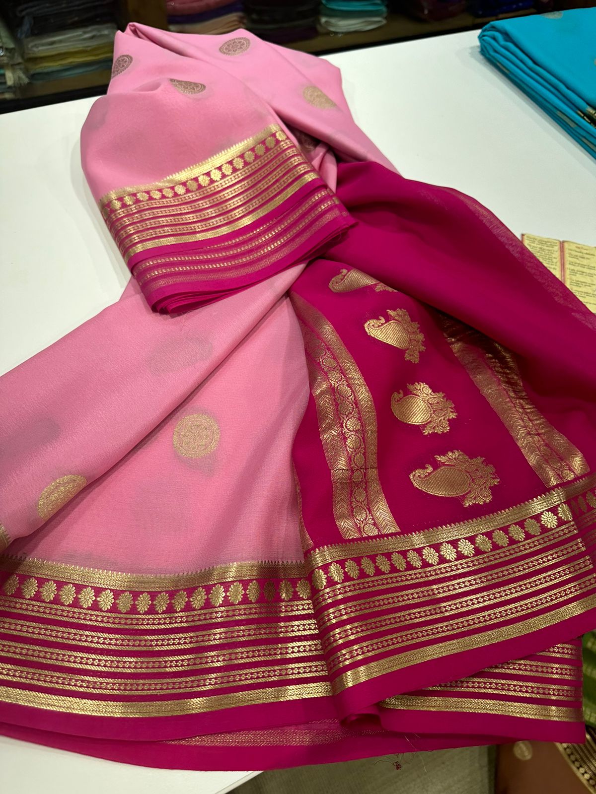 Pure Mysore Silk Saree