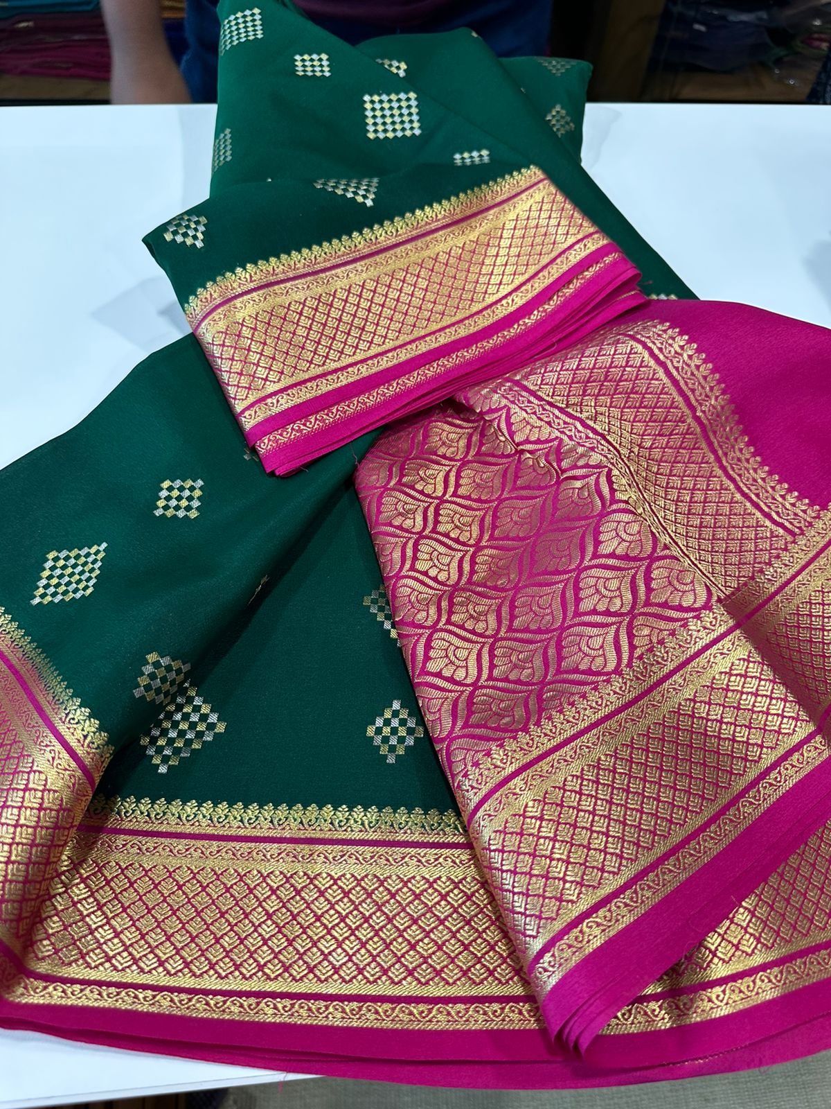 Pure Mysore Silk Saree
