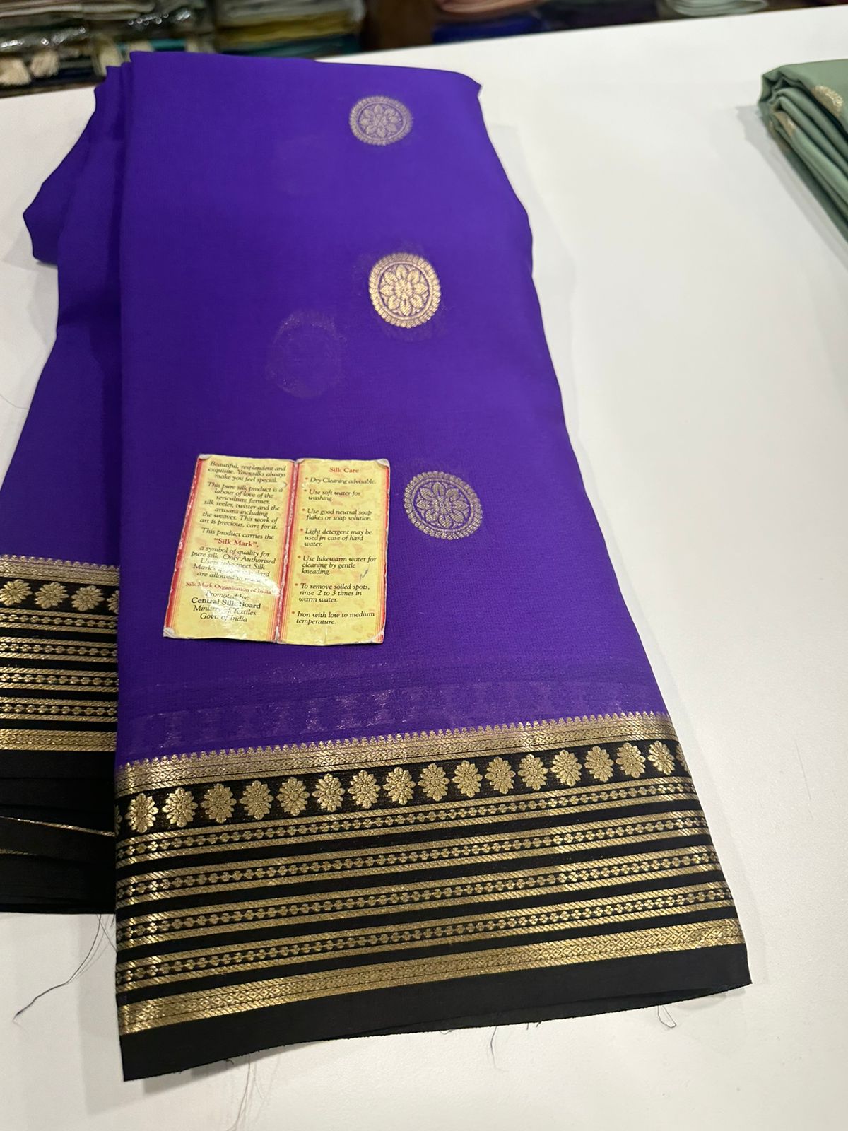 Pure Mysore Silk Saree