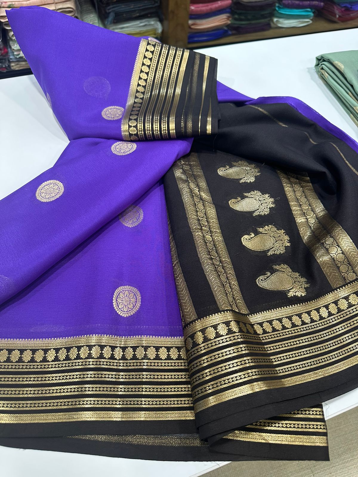 Pure Mysore Silk Saree