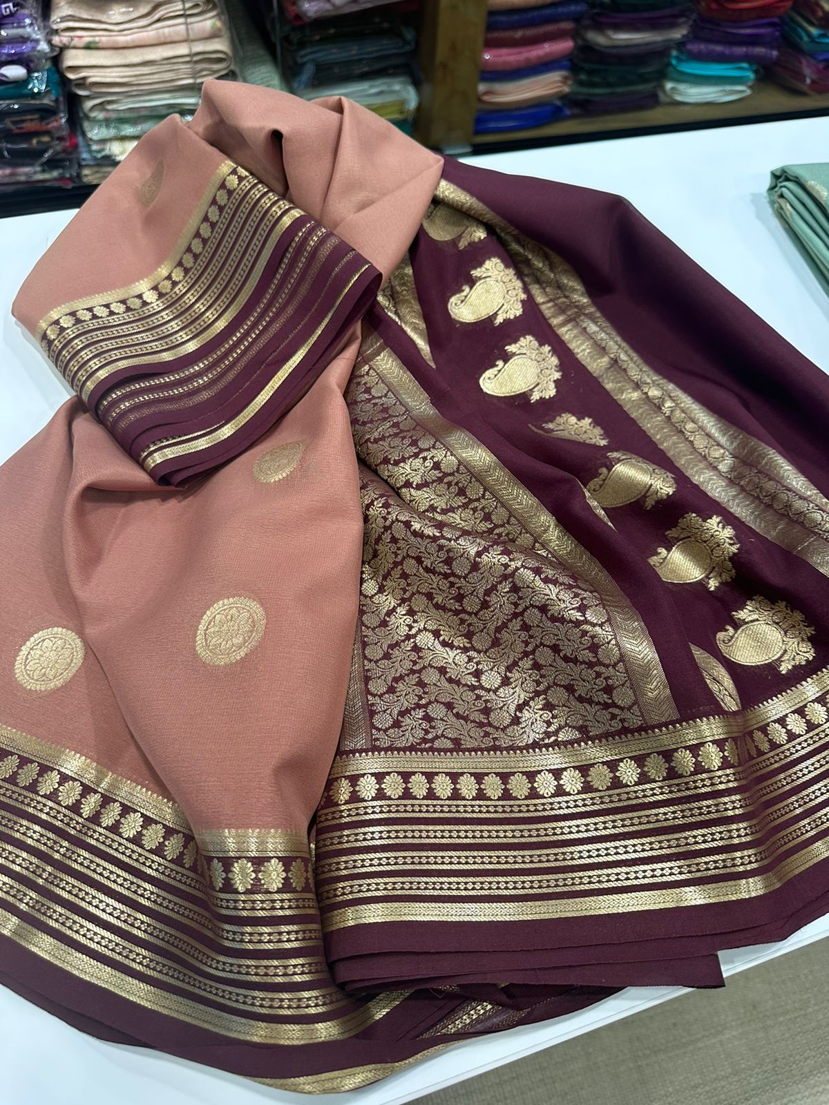 Pure Mysore Silk Saree