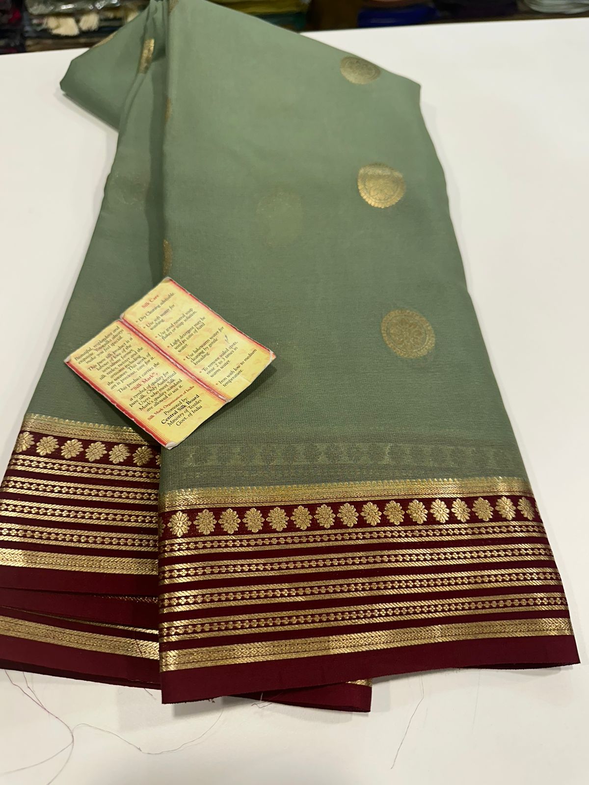 Pure Mysore Silk Saree