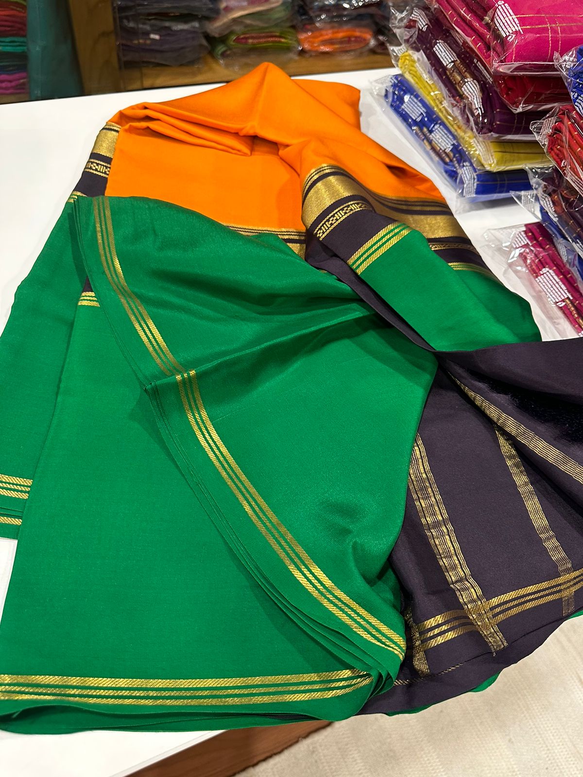 Pure Mysore Silk Saree