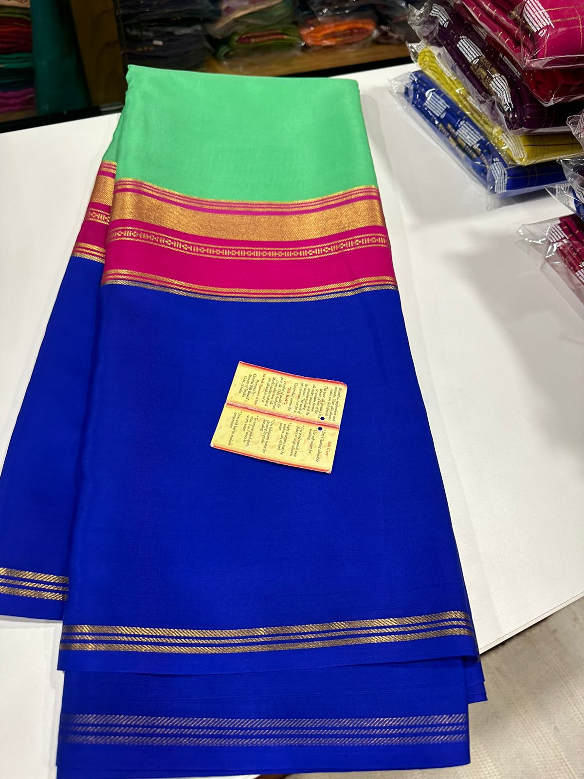 Pure Mysore Silk Saree