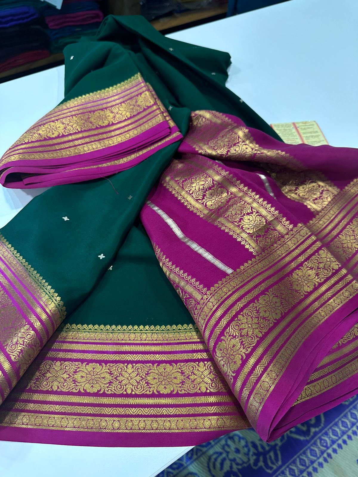 Pure Mysore Silk Saree
