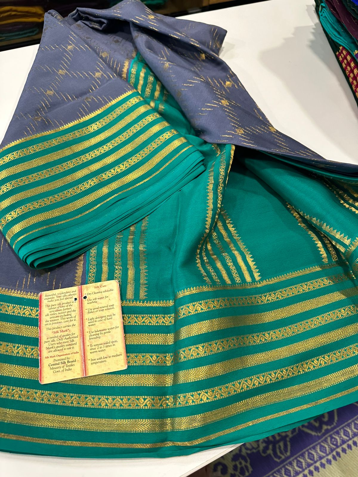 Pure Mysore Silk Saree