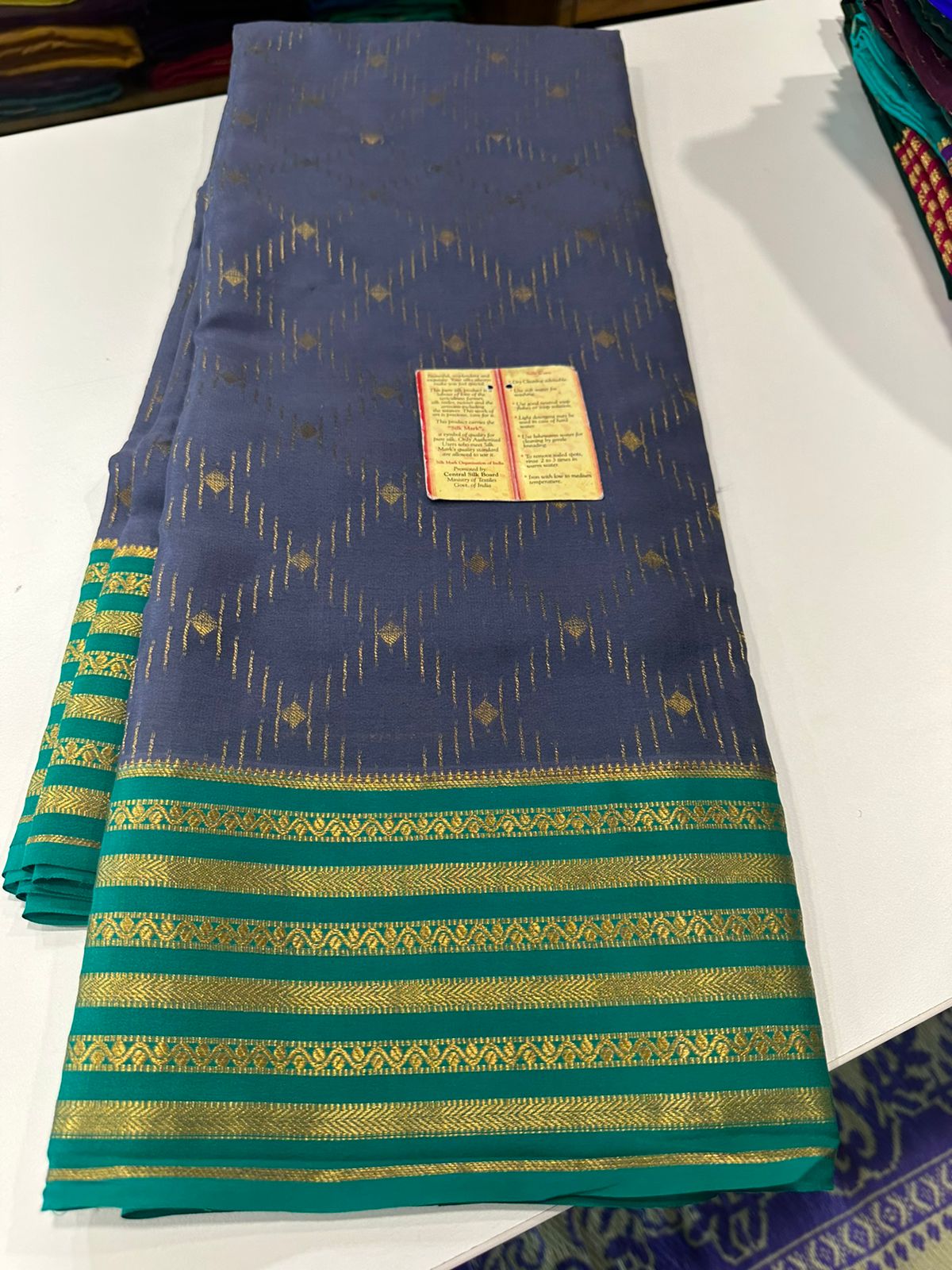 Pure Mysore Silk Saree