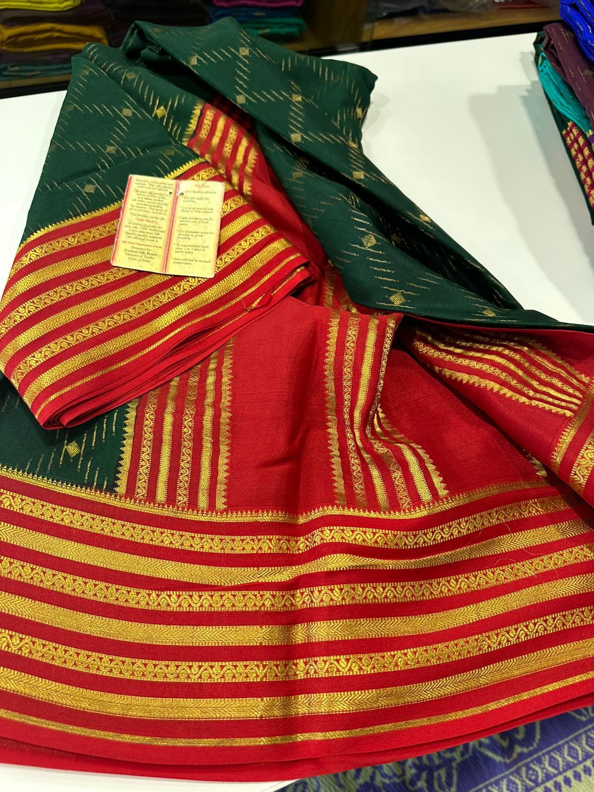 Pure Mysore Silk Saree