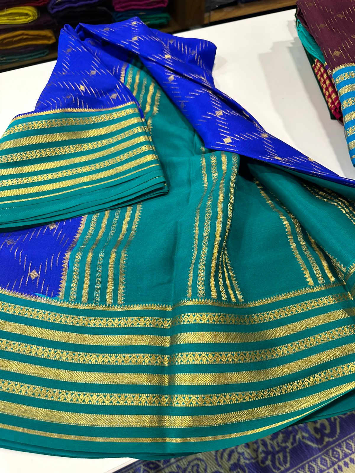 Pure Mysore Silk Saree