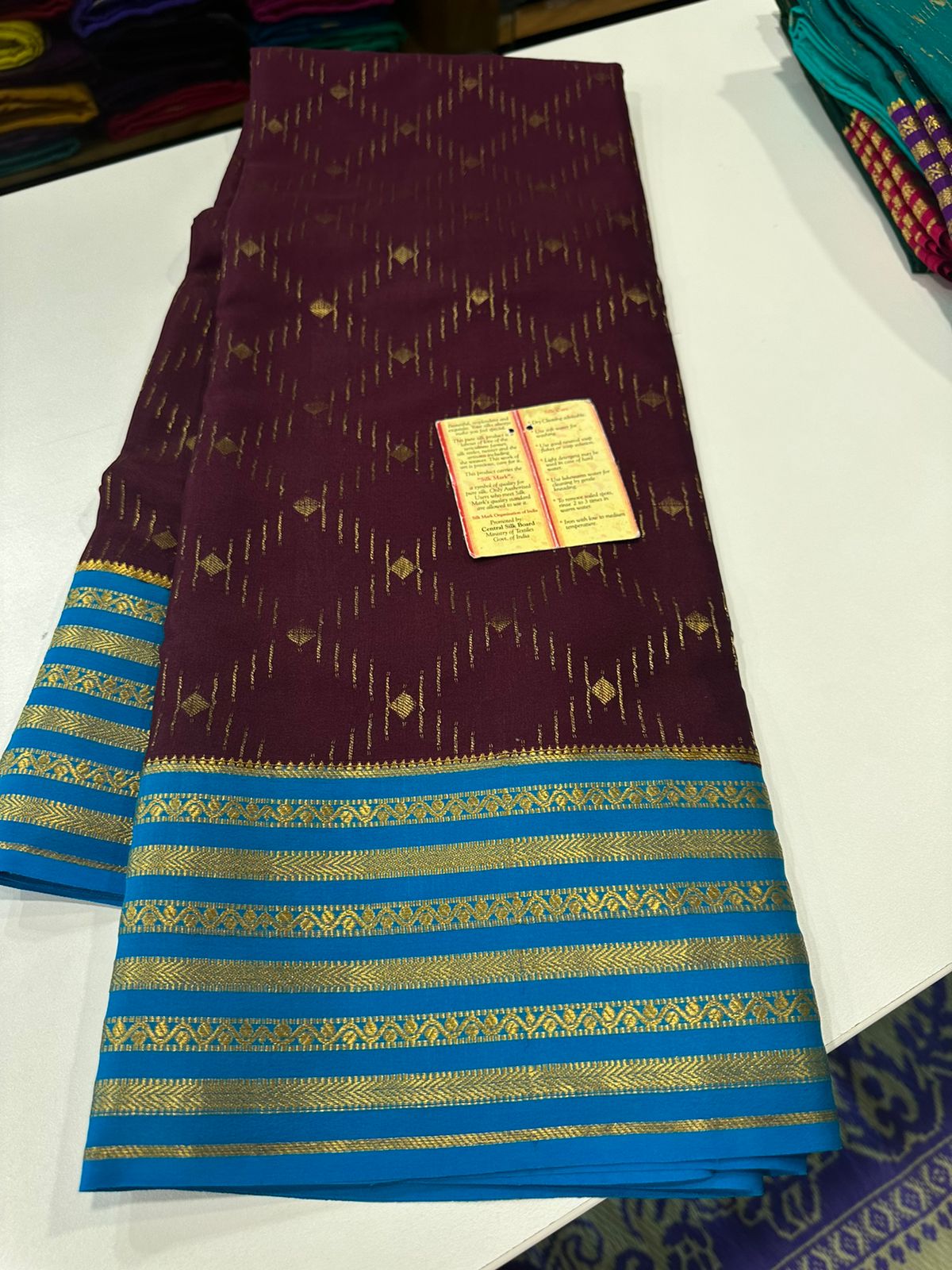 Pure Mysore Silk Saree