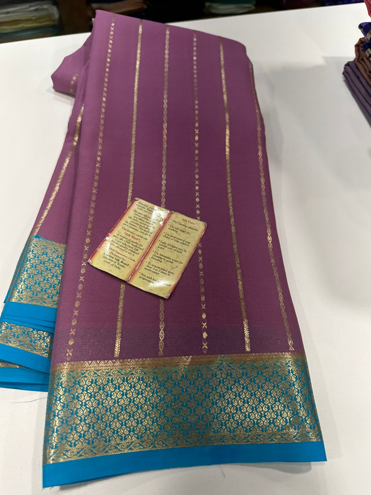 Pure Mysore Silk Saree