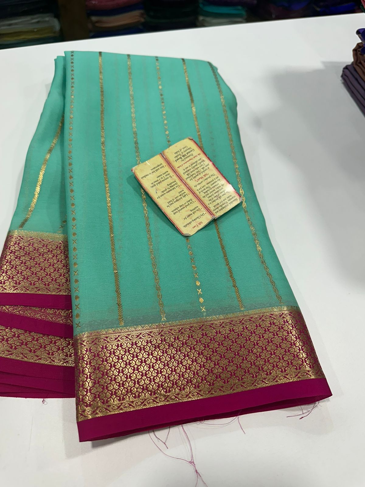 Pure Mysore Silk Saree