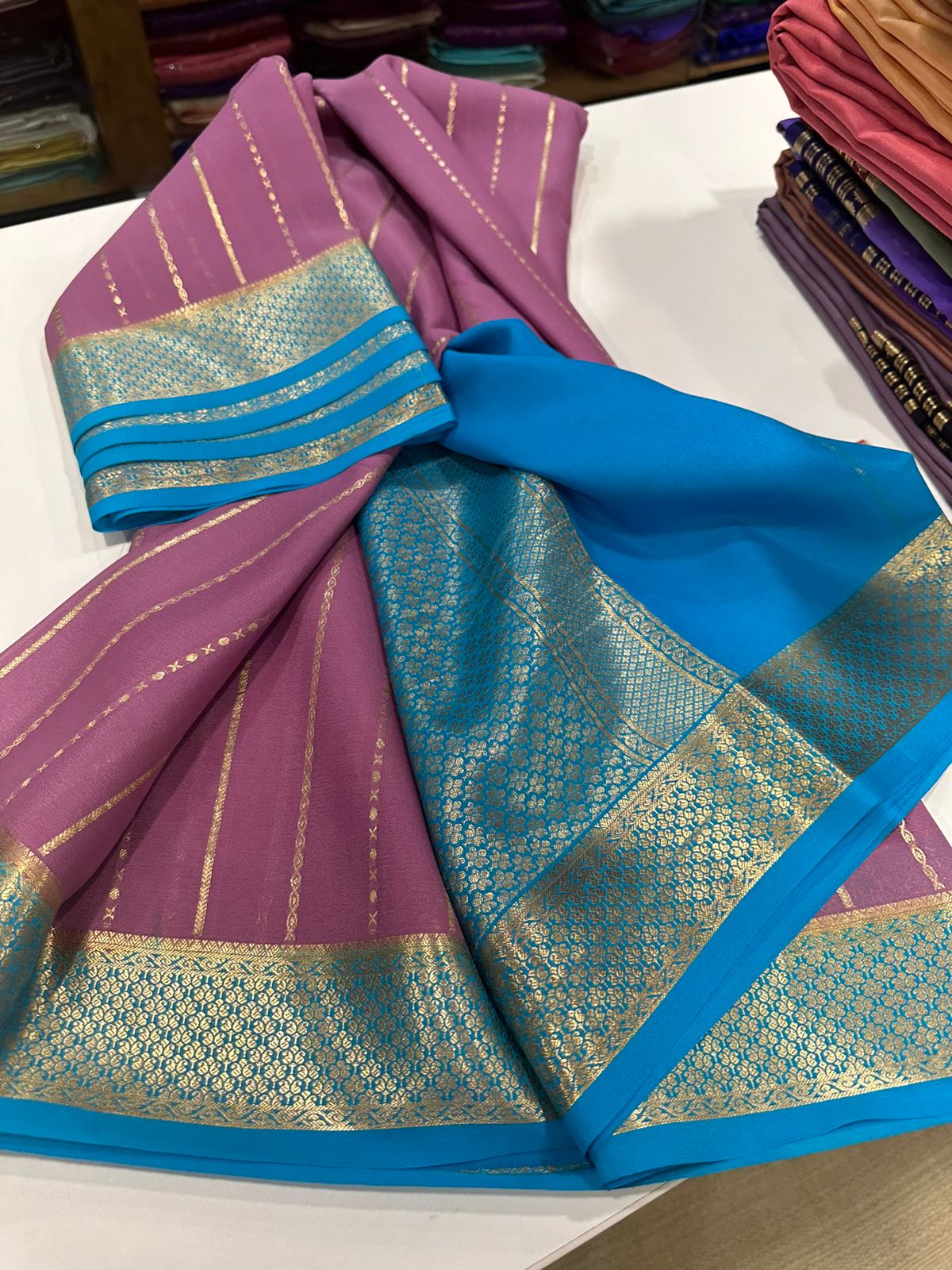 Pure Mysore Silk Saree