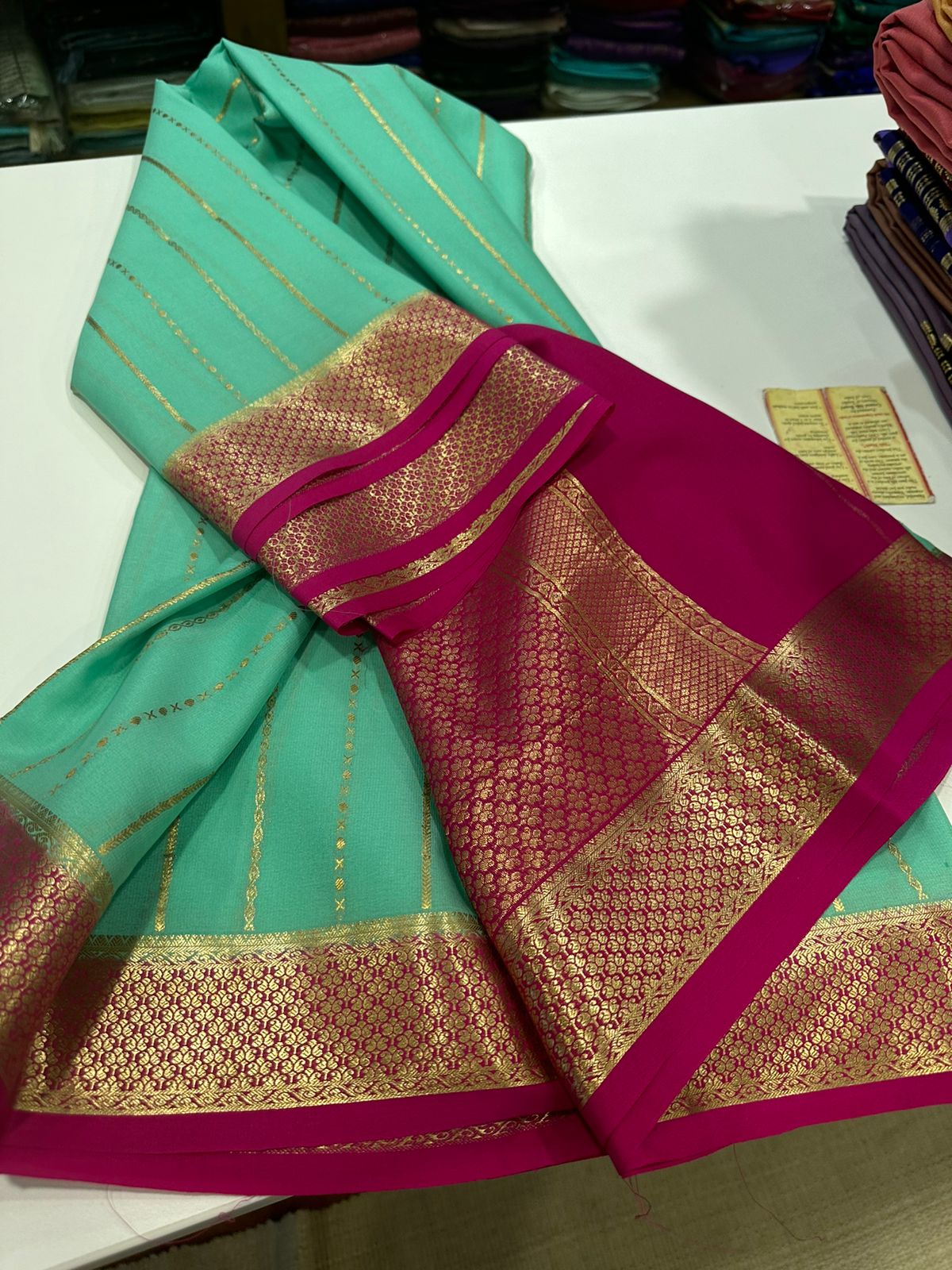 Pure Mysore Silk Saree
