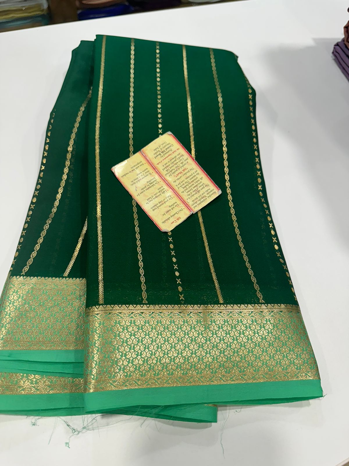 Pure Mysore Silk Saree