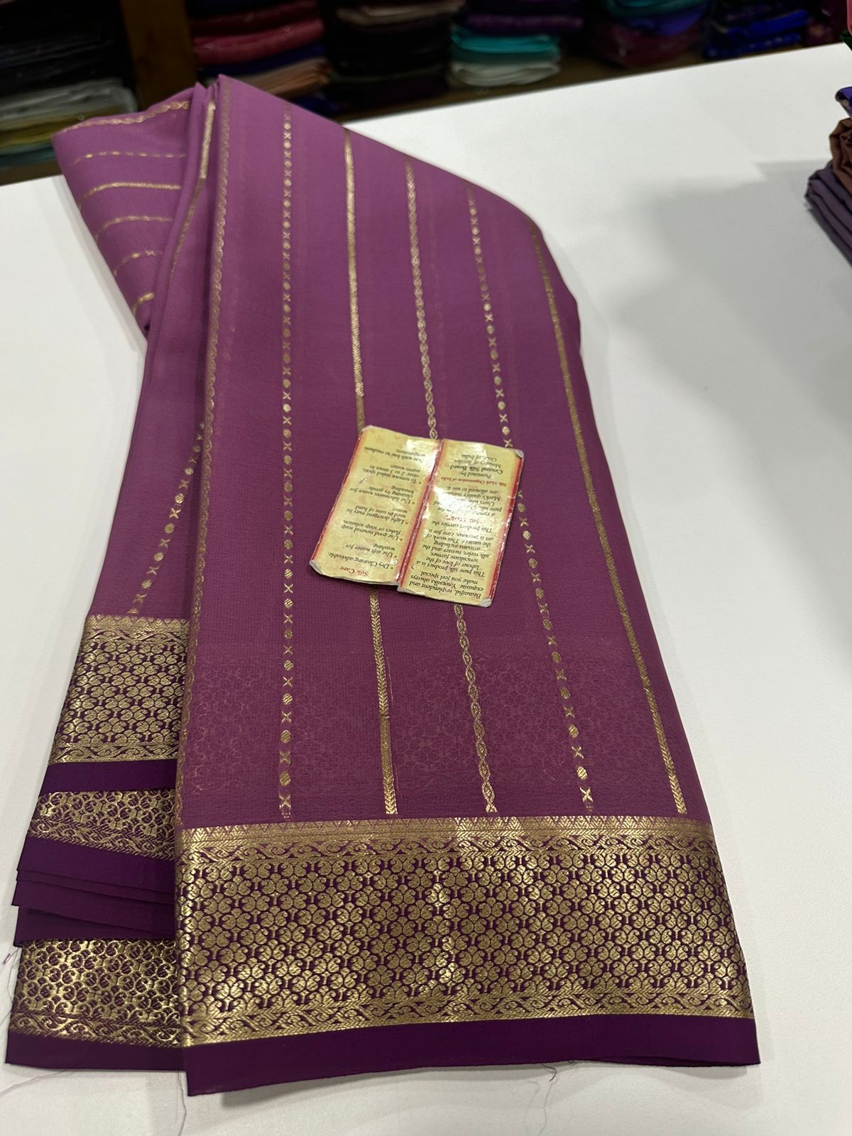 Pure Mysore Silk Saree