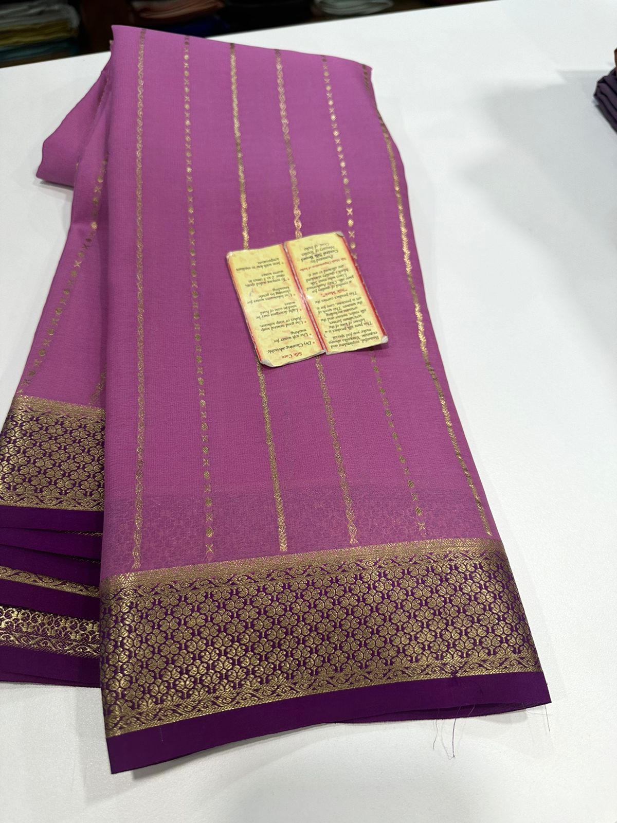Pure Mysore Silk Saree