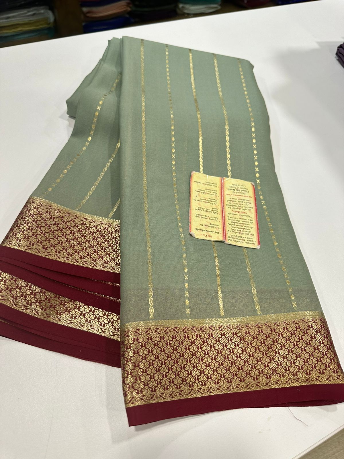 Pure Mysore Silk Saree