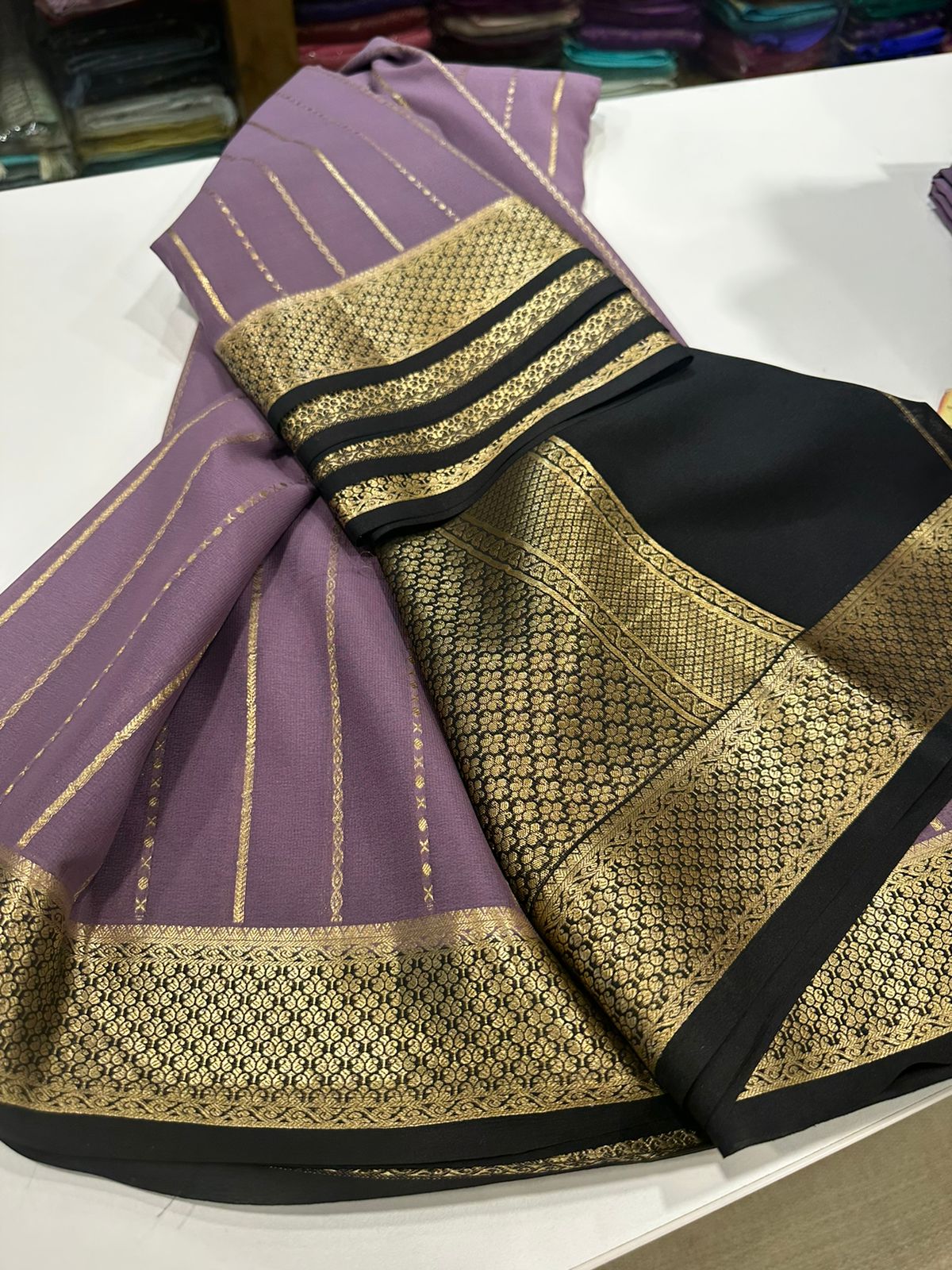 Pure Mysore Silk Saree