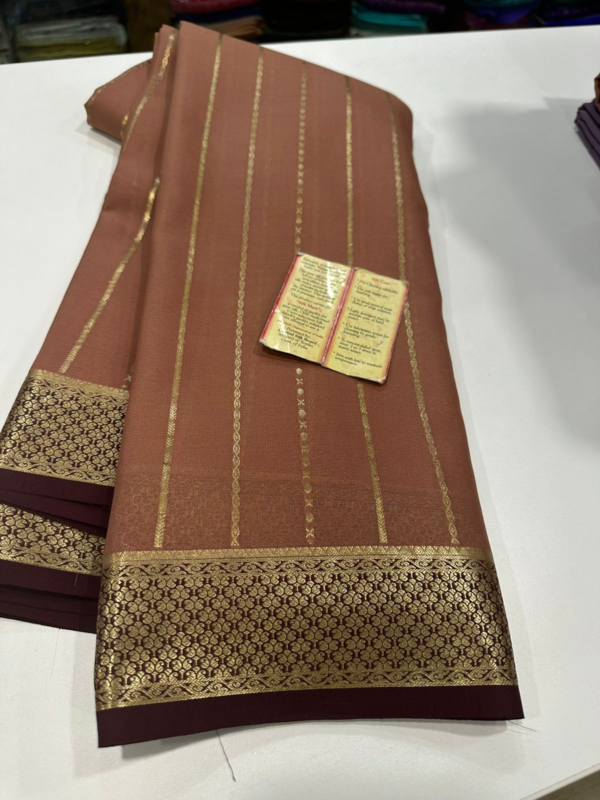 Pure Mysore Silk Saree