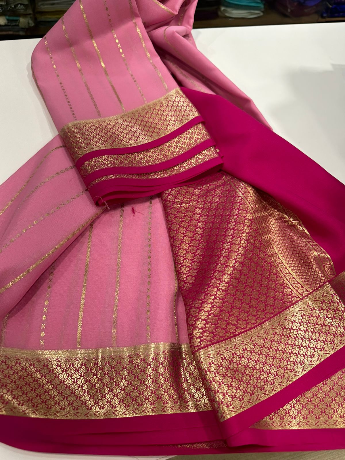 Pure Mysore Silk Saree
